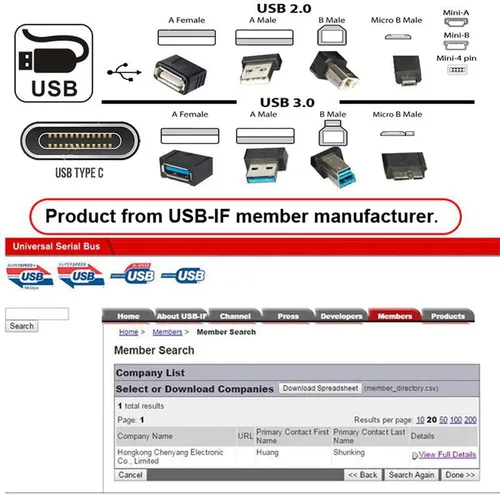 Vista 8 de Puertos duales USB 3.1 tipo C USB-C hembra a USB 2.0 placa madre 9pin 10pin adaptador de cabecera PCBA 480Mbps