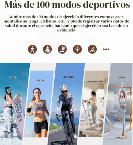 Vista 4 de Reloj inteligente pequeño para mujer, color oro rosa de 1.614 in, ultrafino, con cara redonda, para muñecas pequeñas y mujeres pequeñas, responde