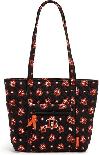 Vista 7 de Vera Bradley Bolso pequeño de algodón Premium para mujer Vera Bandana verde/amarillo con Green Bay Packers