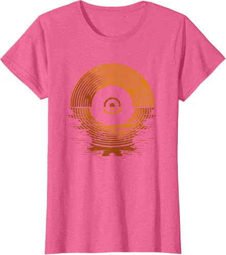 Vista 58 de Vinyl LP Records - Camiseta de vinilo Sunset Negro