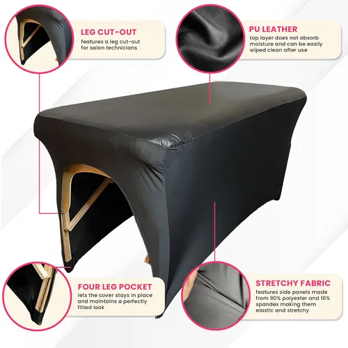Vista 5 de Almohada para la cabeza + almohada de piernas + funda lavable Almohada curvada de espuma viscoelástica con soporte para cuello y espalda