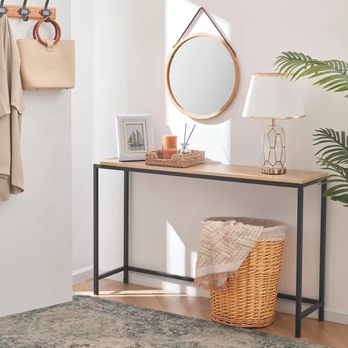 Vista 3 de Lifewit Mesa de consola de 39.4 pulgadas, mesa de sofá estrecha con marco