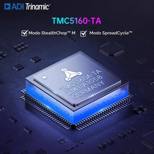 Vista 5 de BIGTREETECH TMC5160T Plus V1.0 Controlador de motor paso a paso StepStick SPI silencioso de alta velocidad de impresión 8V-60V para firmware