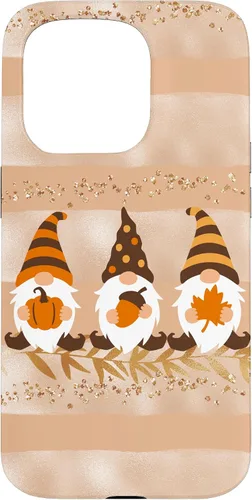 Vista 14 de Fall Autumn Gnomes Phone Case Modern Pastel Cute Beige Case for iPhone 17