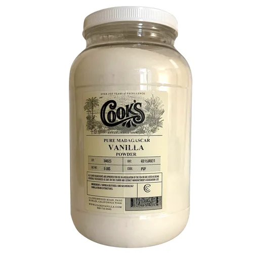 Vista 8 de COOK'S, polvo de vainilla pura, vainilla premium gourmet del mundo Primera alternativa real al extracto líquido Sin evaporación Sin OMG