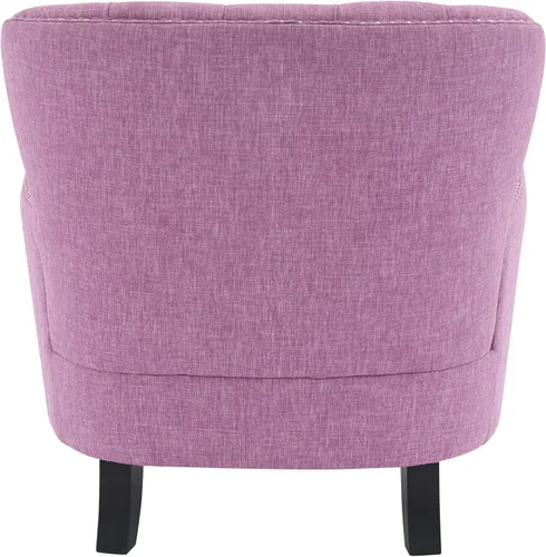 Vista 6 de Christopher Knight Home Tafton - Silla de club de tela, color morado claro