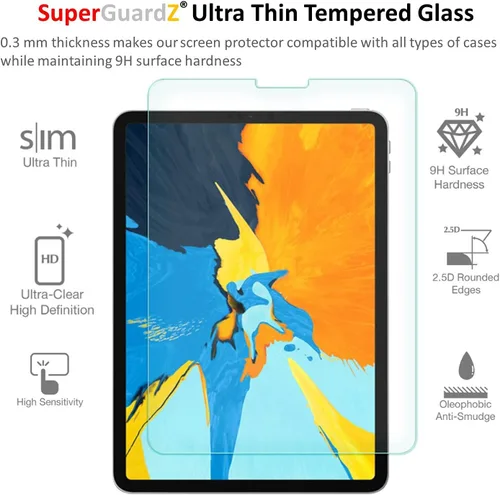 Vista 2 de Protector de pantalla para iPad Air 5 (2022) / iPad Pro 11 (2022, 2021, 2020, 2018) / iPad Air (4ª generación, 2020) / iPad Air 4 protector