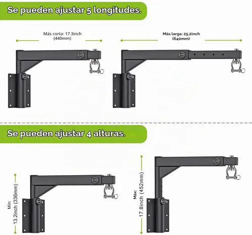 Vista 3 de BeneLabel Colgador de Pared para Saco Pesado, Soporte Resistente para Saco de Boxeo, Soporte para Saco de Boxeo para Gimnasio en Casa