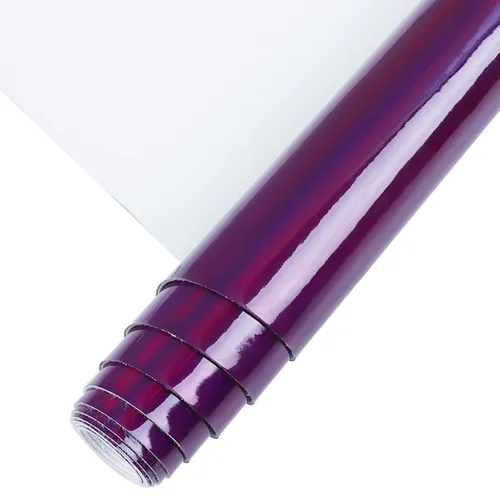 Vista 2 de GLOREIEY Tela de vinilo holográfica de 12 x 53 pulgadas (11.8 in x 53.1 in), color ilusorio, piel sintética, adecuada para lazos, aretes de cuero