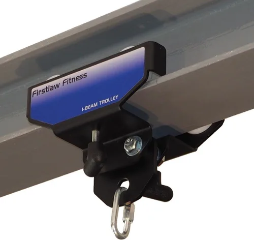 Vista 5 de Firstlaw Fitness I-Beam - Soporte para saco de boxeo con ruedas (Select - Negro - 3.5" - 7.0" de ancho I-Beam)