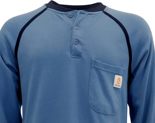 Vista 75 de BOCOMAL FR Shirts - Camisa ligera de 5.5 onzas de manga corta y resistente al fuego/ignífuga