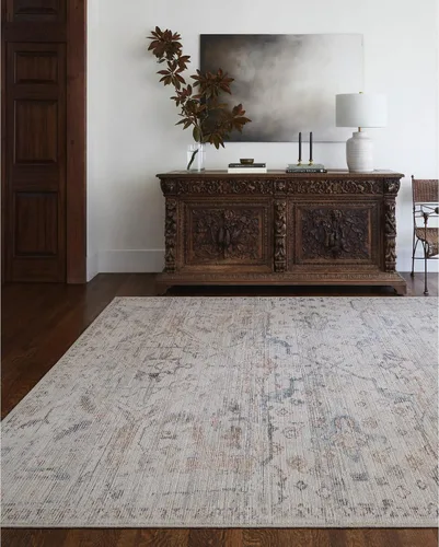 Vista 14 de Livabliss x Becki Owens - Alfombra vintage Marlene para pasillo, 2'7" x 7'3", Beige/Multi, (7' y menos)