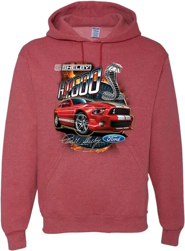 Vista 25 de Wild Bobby Shelby GT500 Cobra - Sudadera con capucha con diseño oficial de Ford Motors Cars and Trucks
