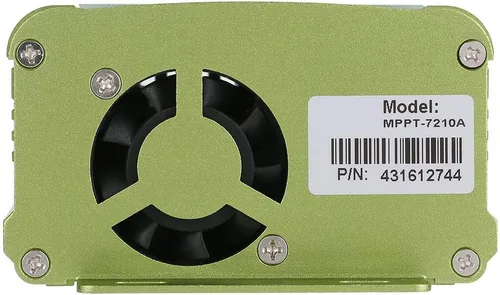 Vista 6 de MPPT Controlador Solar MPT-7210A Pantalla LCD Controlador de Energía Solar Aleación de Aluminio Panel Solar Regulador Regulador