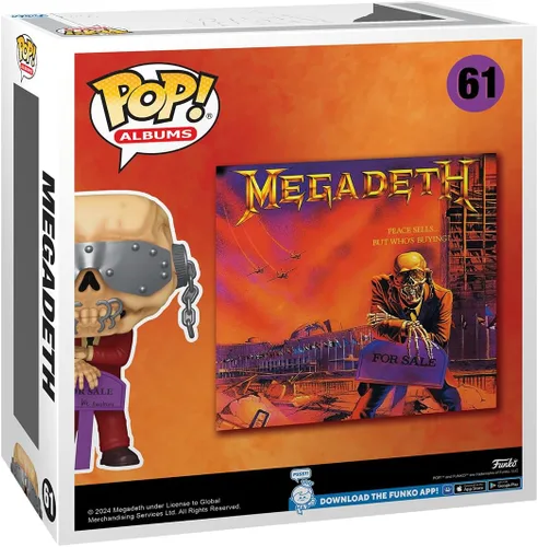 Vista 4 de Funko Álbumes: Megadeth - Peace Sells... But Who's Buying?