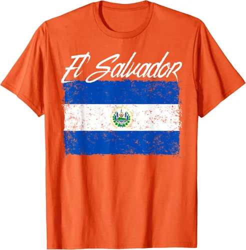 Vista 76 de Camiseta Salvadoreña Bandera El Salvador