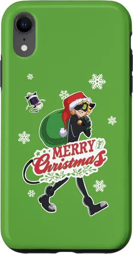 Vista 9 de Funda para iPhone 12 mini Miraculous Ladybug Merry Christmas from Cat Noir