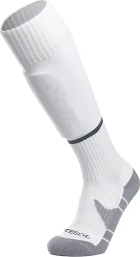 Vista 33 de APTESOL - Calcetas de fútbol hasta la rodilla (paquetes de 1/3/5) Calcetas acojinadas para niños, jóvenes, adultos, para equipos deportivos OTC