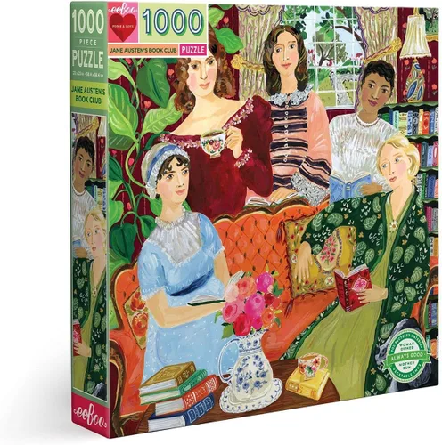 Vista 10 de eeBoo Rompecabezas de 1000 piezas, rompecabezas de Copenhague para adultos, cuadrado de 23 x 23 pulgadas, fabricado con tablero reciclado y tinta a