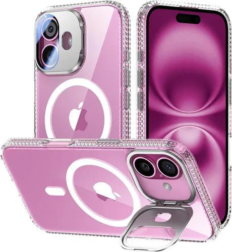 Vista 43 de VOFATA [Protección Completa Mejorada de la Cámara] para Funda iPhone Air con Cubierta de Cámara con Soporte [Compatible con MagSafe][Protección