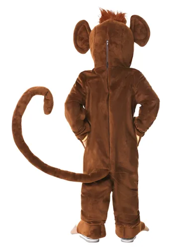 Vista 2 de Disfraz de mono peludo para niños pequeños Multicolor