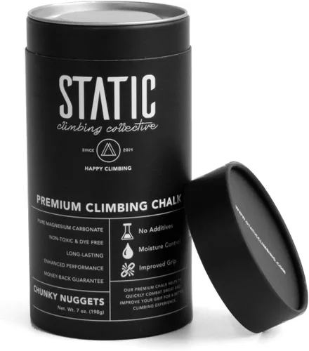 Vista 2 de STATIC Climbing - Tiza de 7 onzas para escalada, levantamiento de pesas, gimnasio, crossfit y gimnasia