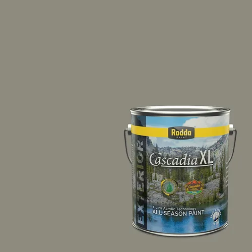Vista 113 de Rodda Paint CASCADIA XL Pintura e imprimación satinada exterior en uno, cuarto de galón, solo ayer