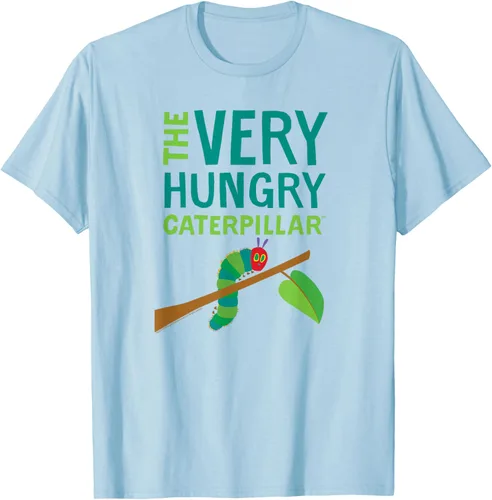 Vista 24 de Camiseta infantil The Very Hungry Caterpillar Negro