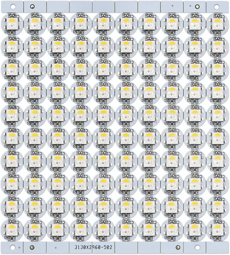 Vista 11 de BTF-LIGHTING WS2812B - 100 píxeles LED RGB inteligentes direccionables individualmente 5050SMD para Arduino, módulo LED RGB de 1 LED, píxeles
