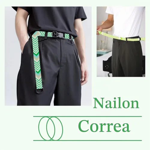 Vista 3 de 6 Rollos Cinturón de Nylon de 1.5 Pulgadas con Flecha Correas de Nylon Correas para Bolso Correas para Mochila Cinturón de Nylon para Cinturón