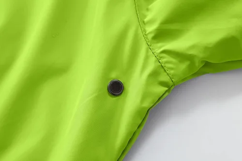 Vista 7 de Spmor - Chaqueta impermeable ligera para hombre, plegable, cortavientos, abrigo para correr