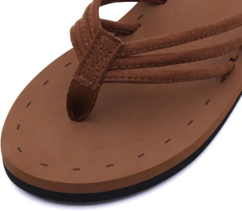 Vista 4 de Harssidanzar KL221US - Sandalias de playa para mujer, ligeras, cómodas, con soporte para el arco
