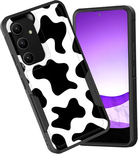 Vista 31 de Funda para Galaxy A15 5G, doble capa híbrida resistente a prueba de golpes, policarbonato duro, silicona suave, TPU, funda protectora para Samsung
