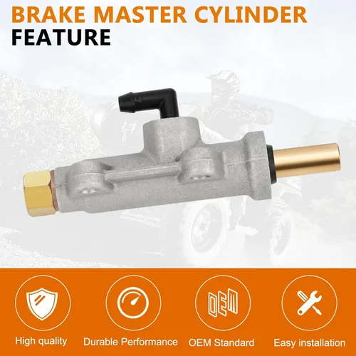 Vista 5 de M MATI Cilindro maestro de freno trasero para Polaris Sportsman 335 400 450 500 600 700 800 Scrambler 400 500 Diesel 455 Sport 400 Trail Blazer 250