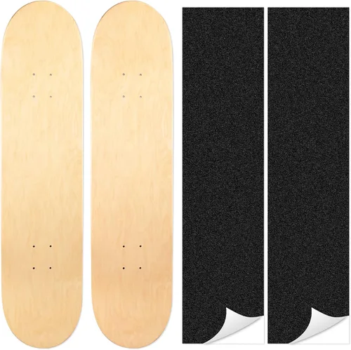 Vista 8 de Tablas de Skateboard de Maple LOSENKA, Tablas de Skateboard de Cola Doble, Tablas de Skateboard Ligeras, Cinta Adhesiva de Agarre Gratuita