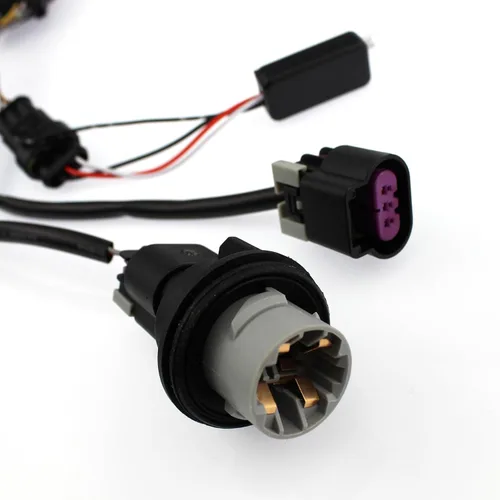 Vista 6 de Adaptador de Cables de Conversión de Faros de Proyector de Fábrica a Reflector Base de Fábrica, Convertidor de Faros de Proyector de Fábrica