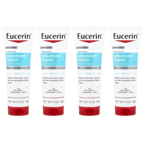Vista 11 de Eucerin Advanced Repair Light Feel Crema para pies, 3 onzas