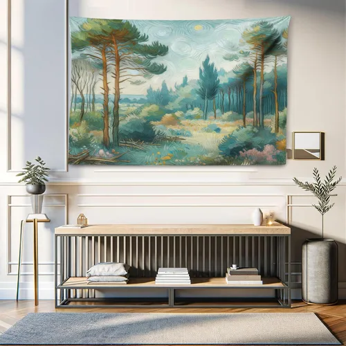 Vista 264 de Ambesonne Tapiz de arte afro, hombre negro fuerte con una corona de trazos impresión de pintura moderna, decoración de tela para colgar en la pared