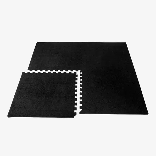 Vista 5 de We Sell Mats 3/8 Inch Thick Interlocking Foam Carpet Tiles Durable Carpet Squares Anti Fatigue Support for Home Office or Classroom Use