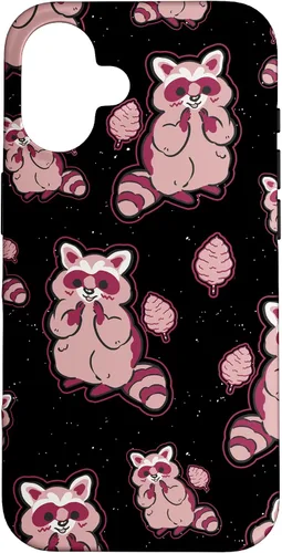 Vista 32 de Racoons Lover Carcasa con diseño de mapache para iPhone 17
