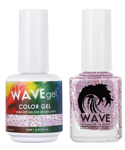 Vista 9 de WAVEGEL - Juego dúo de gel y esmalte de uñas a juego - Colección Simplicity - #P109 Blizzard I 0.5 onzas