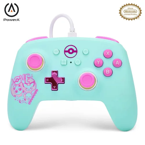 Vista 34 de PowerA Enhanced Nintendo Switch and Switch 2 Wired Controller - Legend of Zelda Battle Ready Link, Officially licensed