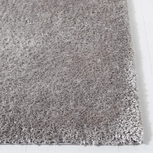 Vista 5 de SAFAVIEH Tahoe Shag Collection - Alfombra de área de 2 x 7 pies, color gris, diseño geométrico, felpa de 1.2 pulgadas de grosor, ideal para zonas
