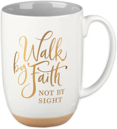Vista 17 de Taza de café Christian Art Gifts: Hombre Bendito - Jeremías 17:7 Escritura inspiradora, 15 oz, Negro