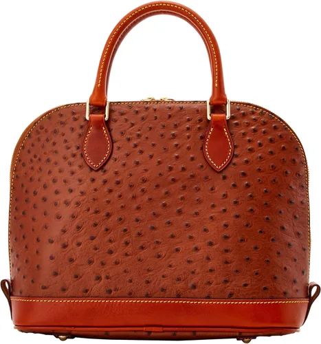 Vista 3 de Dooney & Bourke Bolso, Bolso con cremallera de avestruz
