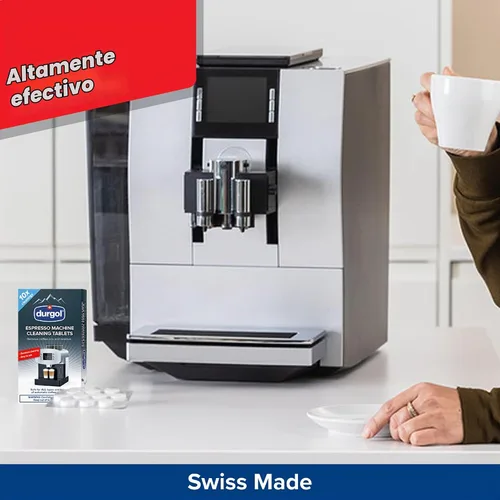 Vista 7 de Durgol Tabletas de limpieza para máquina de café expreso y cafetera, 10