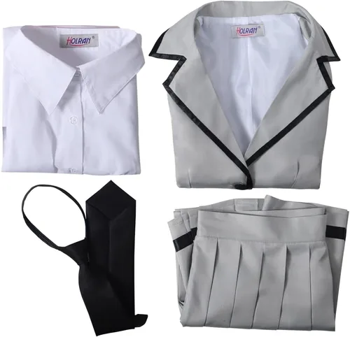 Vista 4 de Disfraz de Kayano Kaede para mujer, uniforme escolar