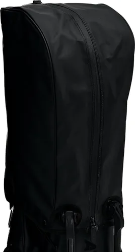 Vista 7 de ASK ECHO Prestige Full-Length Hybrid Stand Bag – Premium Leather Negro