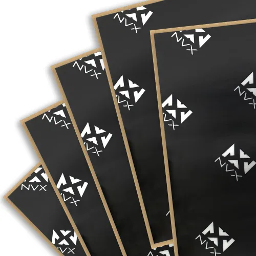Vista 10 de NVX Stealth Black SDBSK2 - Alfombrilla amortiguadora de sonido para automóvil, 90 mil de grosor, 1.38 pies cuadrados, amortiguador de sonido
