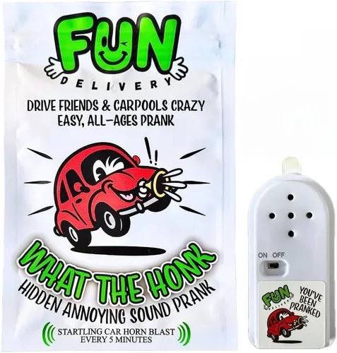 Vista 11 de FUN delivery: Bleepin' Batería Oculta Molesto Humo Alarma Pitido Broma Broma Sonido Mordaza